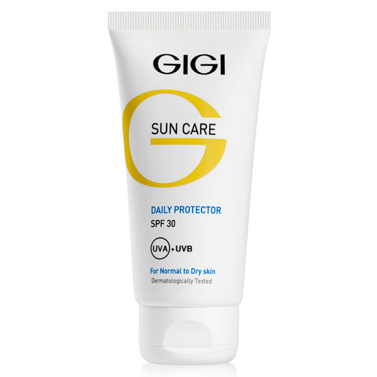 Gigi Sun Care SPF 30 for normal to dry skin Крем увлажняющий защитный антивозрастной для нормальной и сухой кожи, 75 мл