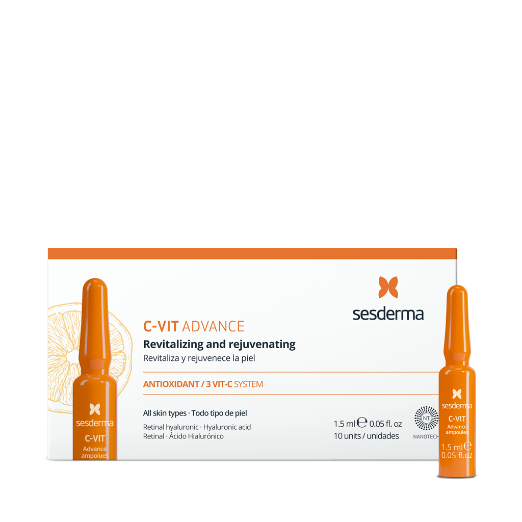 Sesderma C-VIT Ampoules – Средство в ампулах с витамином С, 10 шт по 1,5 мл