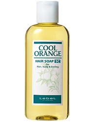 Lebel COOL ORANGE HAIR SOAP SUPER COOL Шампунь для волос, 200 мл