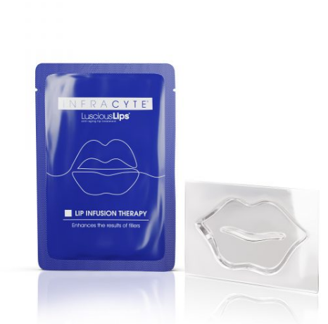 Infracyte Восстанавливающая маска для губ LusciousLips, 1шт
