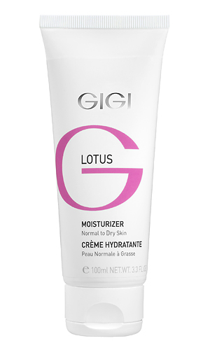 Gigi Lotus Beauty Moisturizer for dry skin Увлажняющий крем для нормальной и сухой кожи, 100 мл