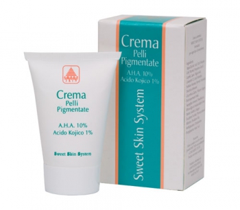 Sweet Skin System Crema Gel Pelli Pigmentate AHA 10%  крем для кожи от пигментации, 50 мл