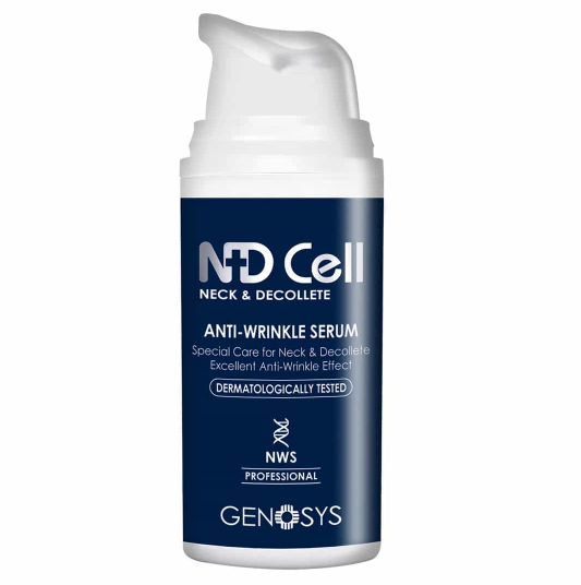 Genosys NDCell Anti-Wrinkle Serum Антивозрастная сыворотка для шеи и зоны декольте, 30 мл