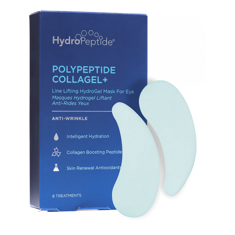 HydroPeptide PolyPeptide Collagel Гидрогелевые патчи для глаз с эффектом лифтинга, 8 шт
