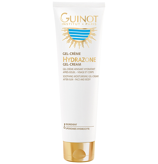 Guinot Gel-Creme Hydrazone Ультра-увлажняющий флюид для лица и тела после загара для повышения эластичности кожи, 150 мл