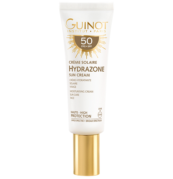 Guinot Creme Solaire Hydrazone SPF50 Ультра-увлажняющий крем для лица для повышения эластичности кожи SPF50, 50 мл