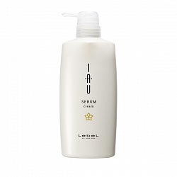 Lebel IAU Serum Cream Аромакрем для увлажнения и разглаживания волос, 600 мл