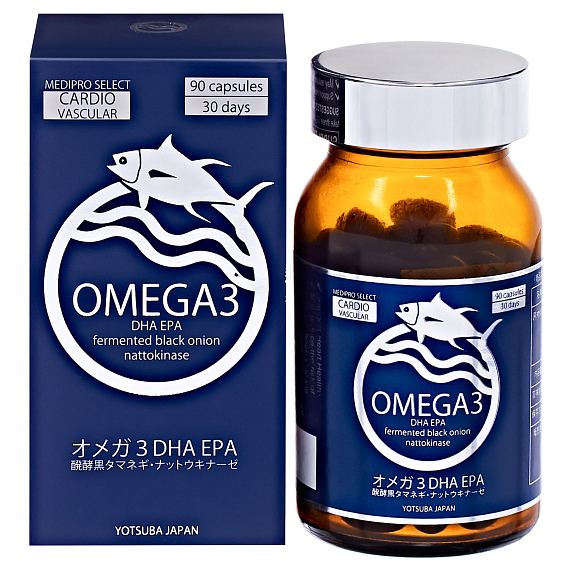 ENHEL Omega 3 supplement Биологически активная добавка для сердца и сосудов OMEGA3, 90 шт/уп