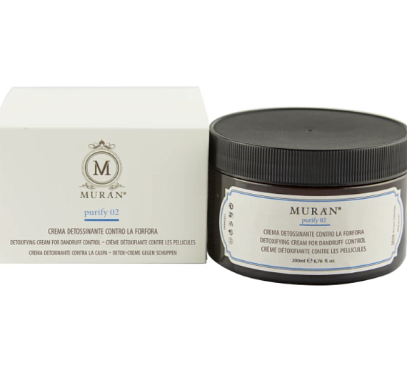 MURAN Detoxifying cream for dandruff control Крем-детокс от перхоти, 200 мл