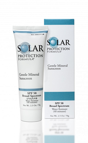 TIZO Solar Protection Formula SPF-58 Крем солнцезащитный минеральный для чувствительной кожи, 70 мл