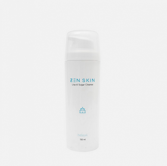 HELEO4™ ZEN SKIN Liquid Sugar Cleanse Гель для очищения жирной и комбинированной кожи, 150 мл