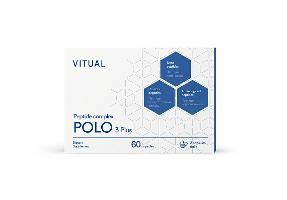 VITUAL Комплекс пептидов POLO 3 Plus, 60 таб.