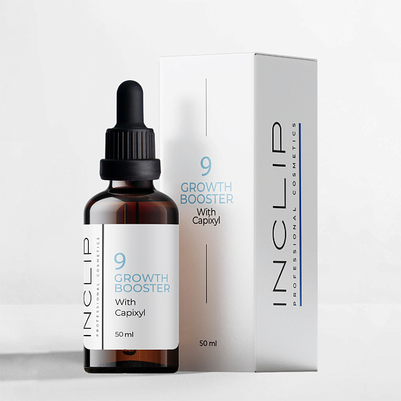 Inclip №9 Амино-пептидный бустер для волос с капиксилом, 50 мл