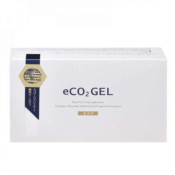 ENHEL eCO2Gel Therapy EXP Профессиональное омоложение кожи в наборе средств для домашних процедур неинвазивной карбокситерапии, 5 шт