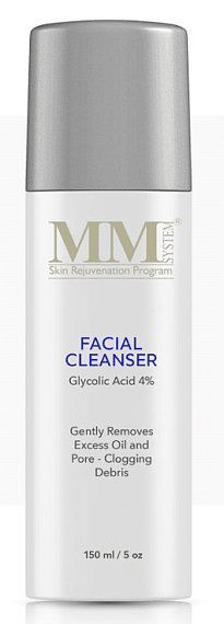 Mene & Moy System Facial Cleanser 4% Очищающий пилинг для лица с гликолевой кислотой 4%, 150 мл
