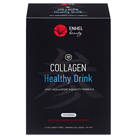 ENHEL Collagen healthy drink Enhel beauty Коллаген в желе манго, 15 шт