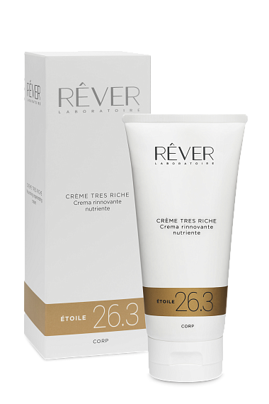 Rever 26.3 CRÈME TRES RICHE Crema rigenerate nutriente Антиоксидантный обновляющий крем для тела, 200 мл