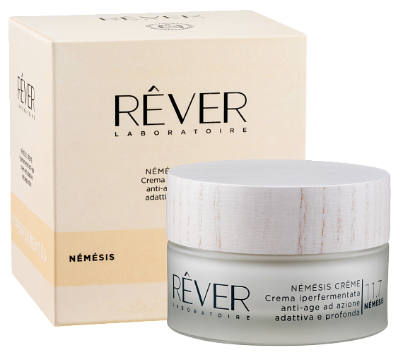 Rever 11.7 NÉMÉSIS CRÈME Crema iperfermentata anti-age ad azione adattiva profonda Гиперферментированный антивозрастной крем с адаптивным действием, 50 мл