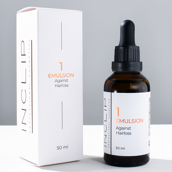 Inclip №1 Кислородная эмульсия против выпадения волос, 50 мл