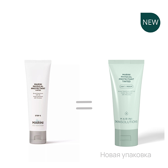 Jan Marini Physical Protectant SPF 45 (Light to Medium) Солнцезащитный крем с тональным эффектом, 57 гр