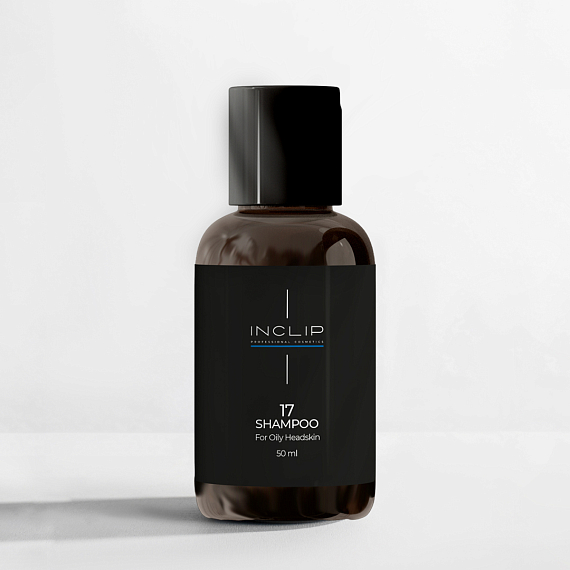 Inclip №17 Очищающий шампунь для жирной кожи головы, 50 мл
