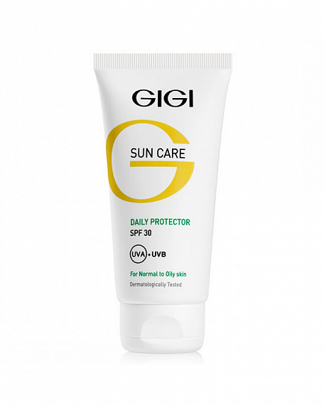 Gigi Sun Care SPF 30 for normal to oily skin Крем увлажняющий защитный антивозрастной для нормальной и жирной кожи, 75 мл