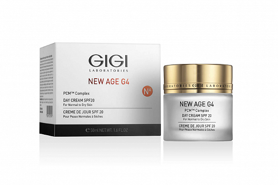 Gigi G4 Day cream SPF 20 PCM™  Дневной крем омолаж. с комп. PCM™, 50 мл