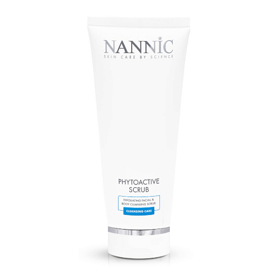 Nannic Facial And Body Care Phytoactive Scrub Фитоактивный скраб, 50 мл