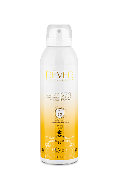 Rever 27.3 Soin Protecteur 50 Crema protettiva con anti-age Солнцезащитный крем-спрей SPF 50, 150 мл