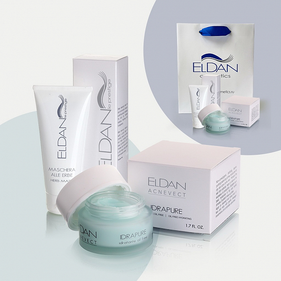 Eldan For oily to problem skin Набор для жирной кожи