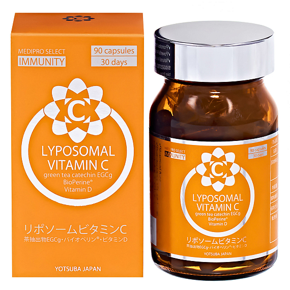 ENHEL Lyposomal vitamin C supplement Биологически активная добавка для иммунитета липосомальный витамин С, 90 шт/уп