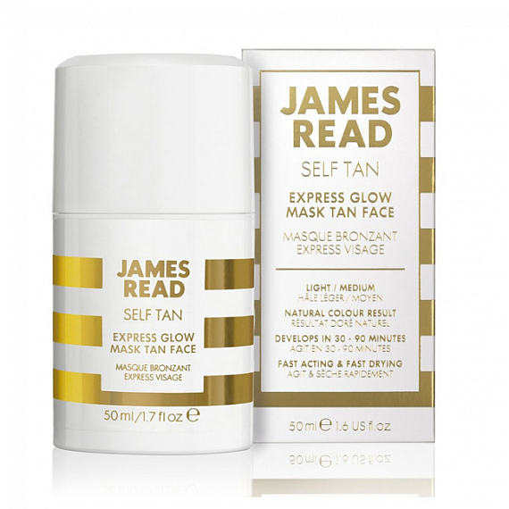 James Read Self Tan Express Glow Mask Tan Face Экспресс-маска для лица автозагар, 50 мл