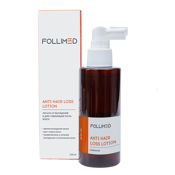 Follimed Anti-hair loss lotion Лосьон от выпадения и для стимуляции роста волос, 150 мл