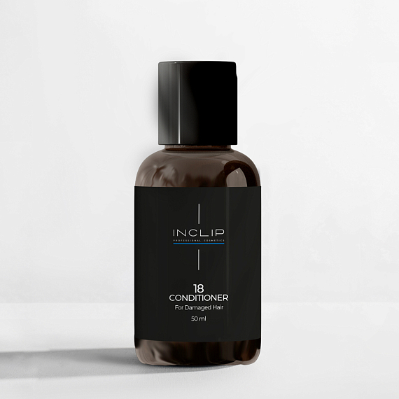 Inclip №18 Кондиционер для реконструкции поврежденных волос с кератином, 50 мл