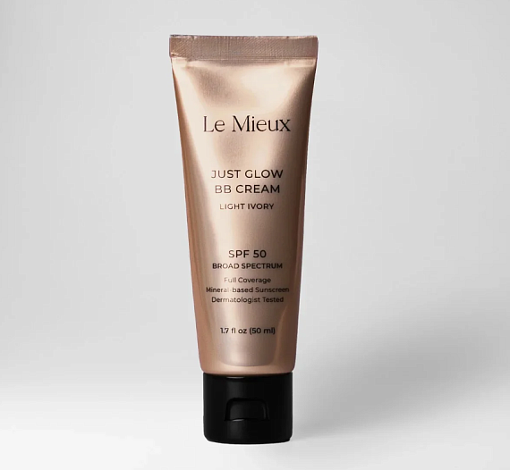 Le Mieux Just Glow BB Cream Light Ivory BB Крем для лица, оттенок светлой слоновой кости SPF50, 50 мл