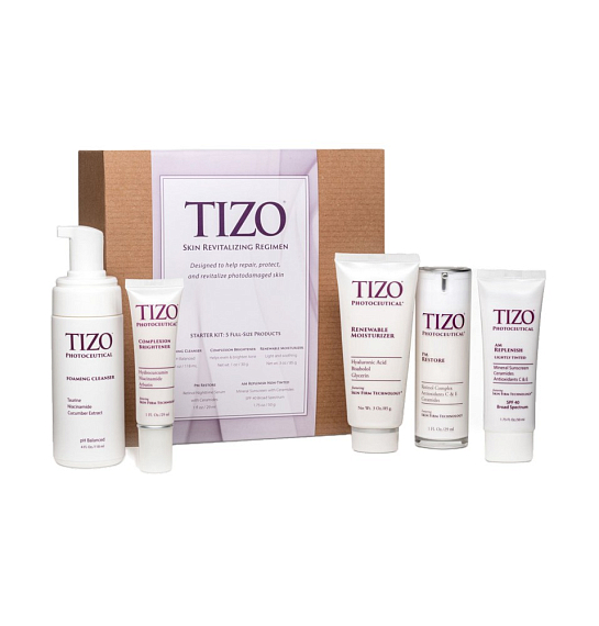 TIZO Skin Revitalizing Regimen Kit Набор для защиты и восстановления