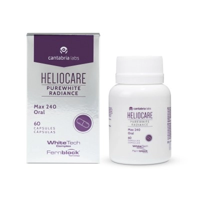 Heliocare PUREWHITE RADIANCE MAX 240 БИОЛОГИЧЕСКИ АКТИВНАЯ ДОБАВКА К ПИЩЕ «БЕЛИЗНА И СИЯНИЕ КОЖИ»