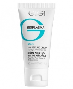 Gigi BP Azelaic Cream Крем с 15% азелаиновой кислотой для жирной и проблемной кожи, 30 мл.