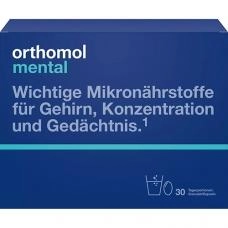 Orthomol БАД  "Ортомоль Ментал" ("Orthomol® Mental") (порошок+капсулы)