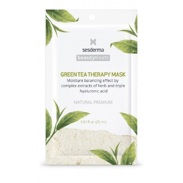 Sesderma BEAUTYTREATS Green tea therapy mask – Маска увлажняющая для лица, 25 мл