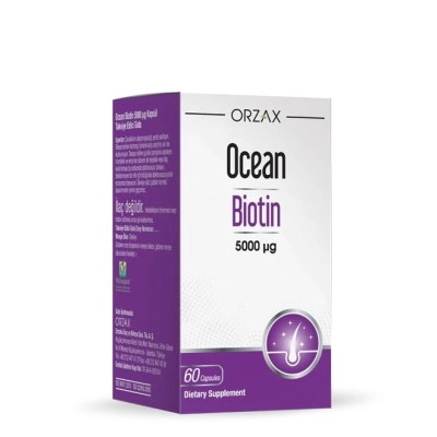 Orzax Ocean Biotin Биотин, 60 капс