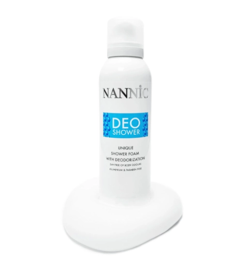 Nannic DEOdouche (DEOshower) Пена-мусс для душа с дезодорирующим действием, 150 мл 