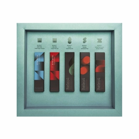 HELEO4 Набор HELEO4™ DISCOVERY SET | Набор из 5-ти мини средств для ухода за кожей лица (5*15 мл)