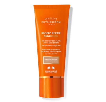 Institut Esthederm Бронз репеа крем для лица c оттеночным эффектом при сильном солнце, 50 мл