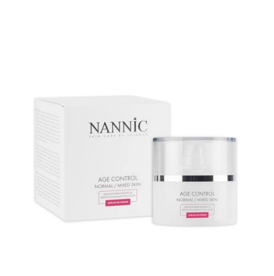 Nannic Age Control, Normal/Mixed skin Сыворотка для нормальной и комбинированной кожи, 50 мл