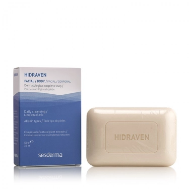 Sesderma HIDRAVEN Dermatological soapless soap – Мыло твердое дерматологическое, 100 г