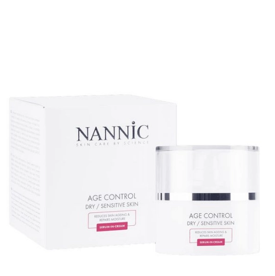 Nannic Age Control Dry Sensitive skin Сыворотка в креме для сухой и чувствительной кожи, 50 мл