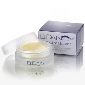 Eldan Premium lips treatment lips nutriplus nourishing reacue Питательный бальзам для губ, 15 мл