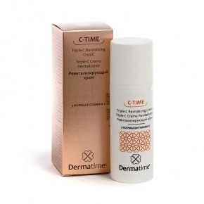 Dermatime C-time Triple-C Revitalizing Cream Ревитализирующий крем / 3 формы витамина С, 50 мл
