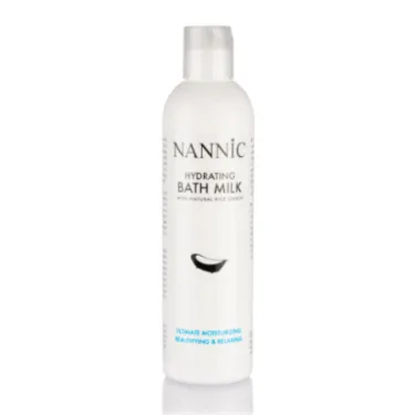 Nannic Facial And Body Care Hydrating Bathmilk Увлажняющее молочко для ванны, 50 мл